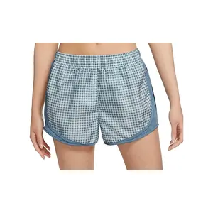 TEMPO GINGHAM RUNNING SHORTS WMNS "Blue" DH3067 424
