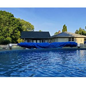 VINGLI Pool Cover Reel Above Ground Swimming Pool Cover Reel 16 FT Without Decking Solar Blanket Roller Systems with Tube Set for Various Shape Pool VINGLI Pool Cover Reel Above Ground Swimming Pool Cover Reel 16 FT Without Decking Solar Blanket Roller Systems with Tube Set for Various Shape Pool