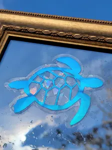 Turtle Suncatcher Window Cling