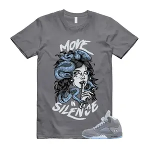 Wolf Grey 5 Unisex Shirt, Wolf Grey 5 Graphic Tee, Charcoal Outfit, Classic Fit, Unisex Top, Crew Neck Comfortable Short Sleeve Tee