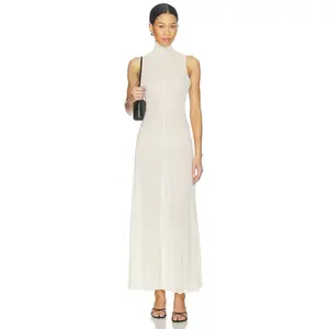 LIONESS Last Light Maxi Dress in Cream LIONESS Last Light Maxi Dress in Cream