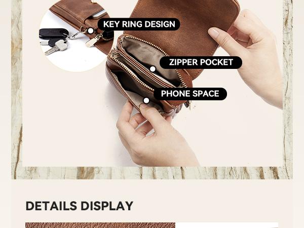 BOSTANTEN Vegan Leather Small Crossbody Bags for Women Designer Cell Phone Bag Wallet Purses Adjustable Strap