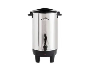 COFFEE PRO 30-Cup Stainless Steel Percolating Coffee Urn