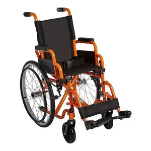 Ziggo 12" Pediatric Wheelchair – Orange