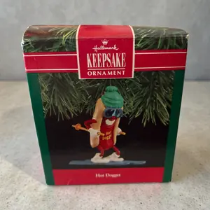 Hot Dogger 1990 Hallmark Keepsake Ornament