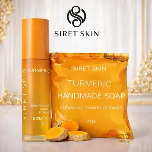 Turmeric Body Moisturizing Oil and Soap set