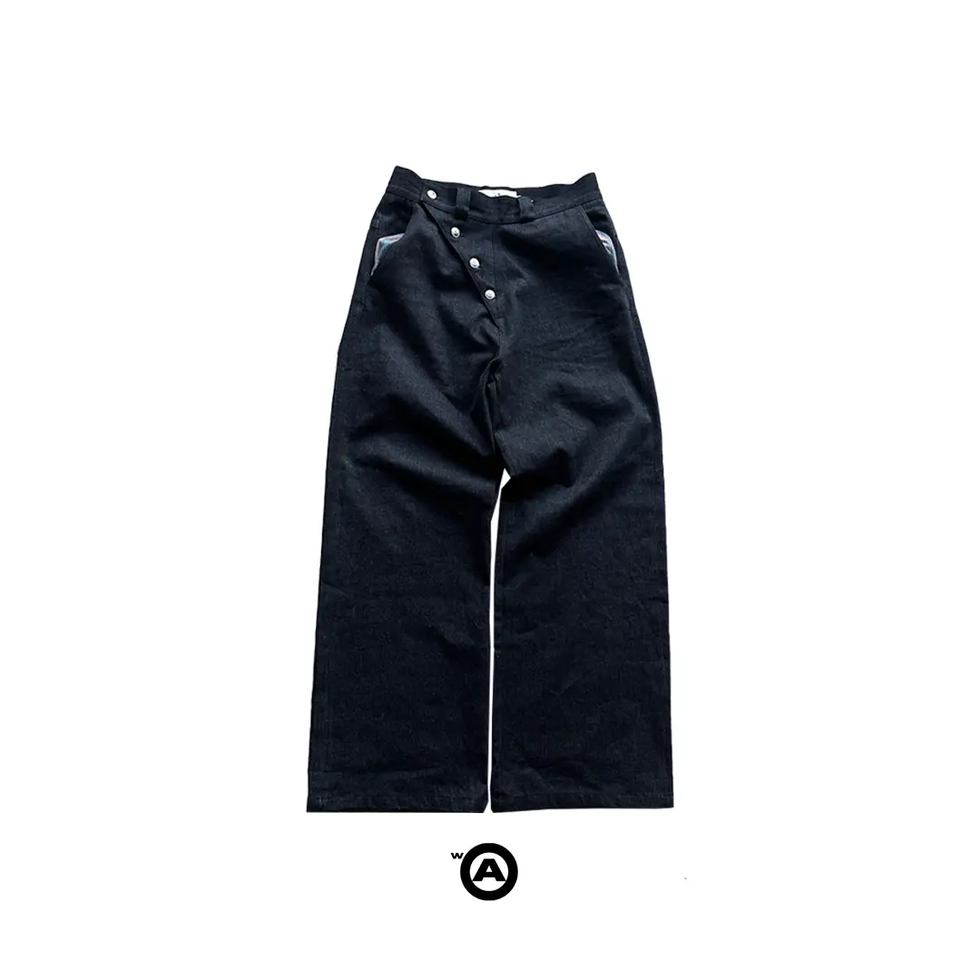 Drifter Black Selvedge Denim