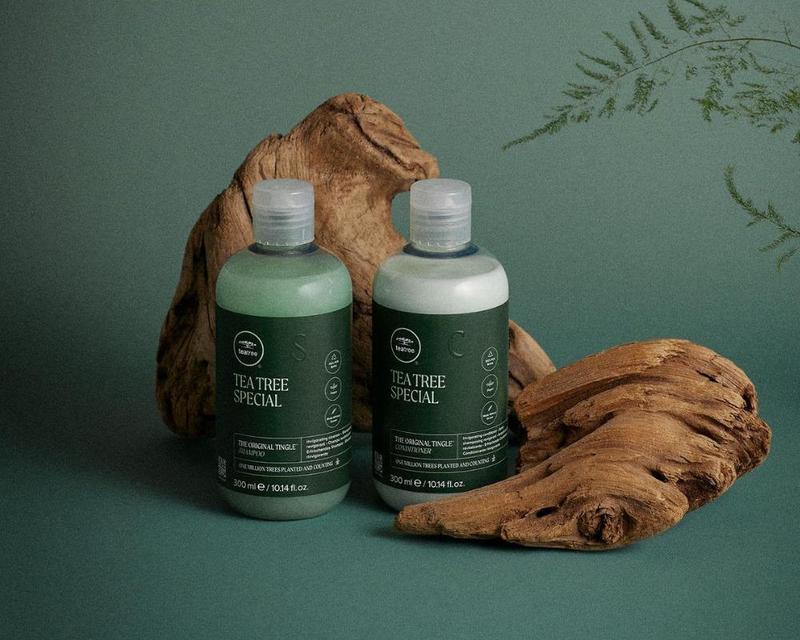 Paul Mitchell Tea Tree Special Shampoo - 300ml Invigorating Tingle Cleanser for Haircare with Lavender Peppermint & Tea Tree Scent