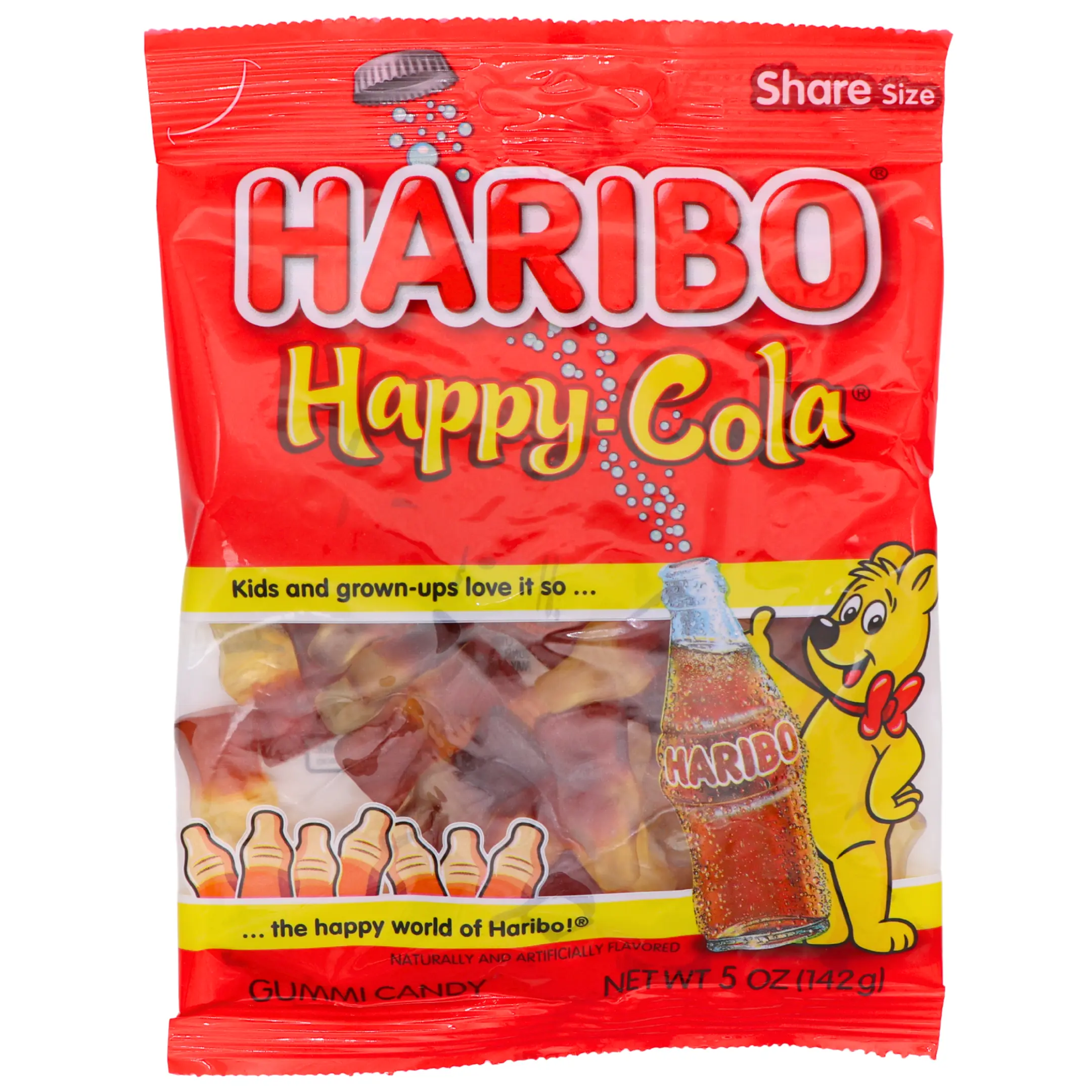 Haribo Happy Cola Bottle Gummies