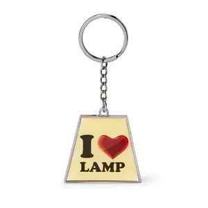 Anchorman The Legend of Ron Burgundy "I Heart Lamp" Keychain