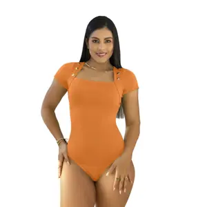 Colombian top bodysuit tummy control thong pantyblusa 1632