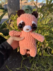 peach raccoon