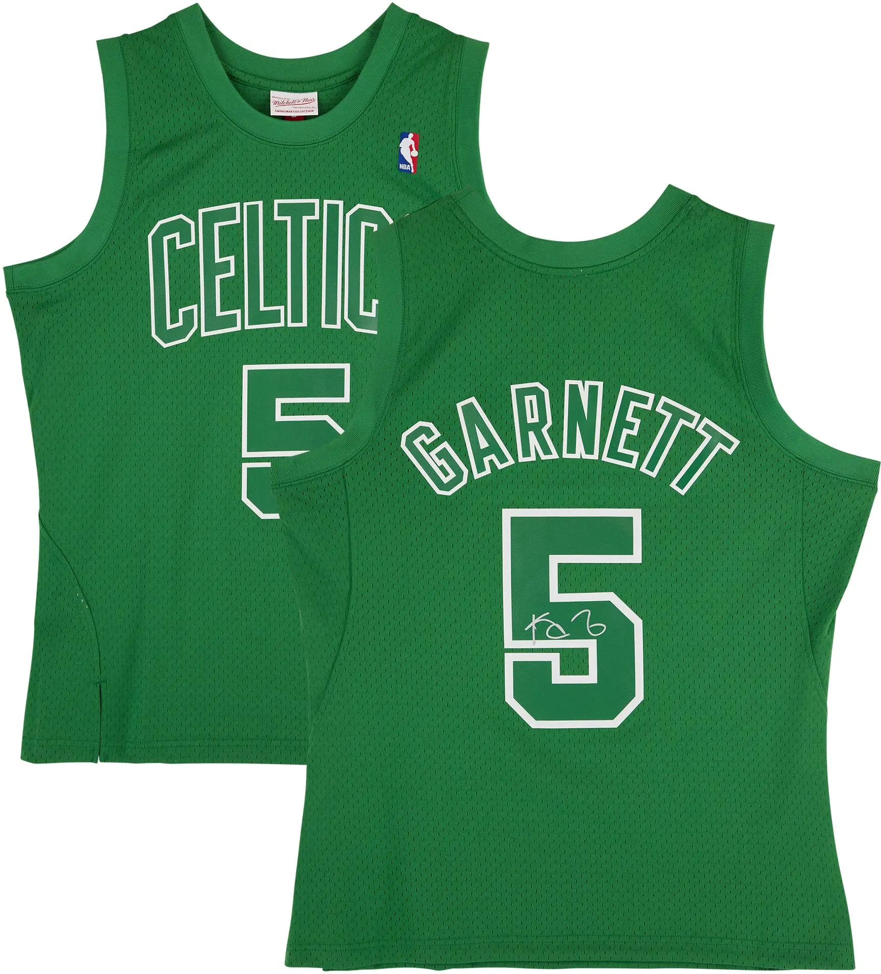 Kevin Garnett Boston Celtics Autographed Mitchell & Ness Green 2012 Christmas Day Swingman Jersey - Fanatics Authentic Certified