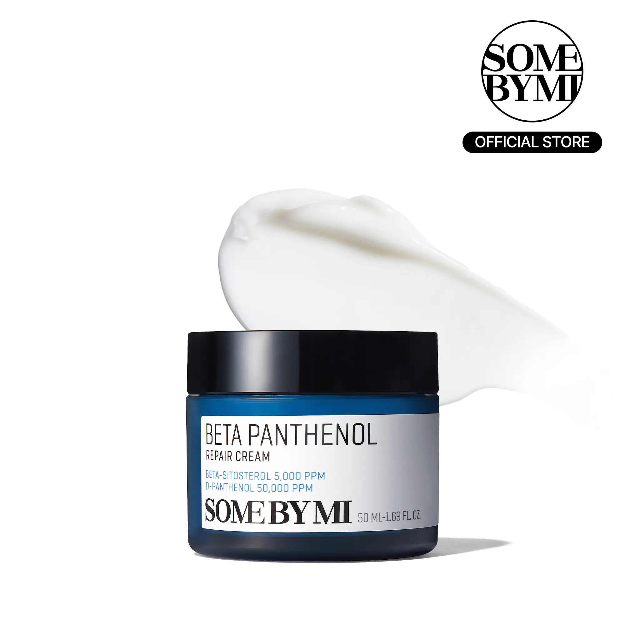 Beta-Panthenol Repair Cream 1.69oz - Korean Skincare - Hydrating Moisturizer for Redness Relief, Barrier Repair & Soothing with Beta-Sitosterol