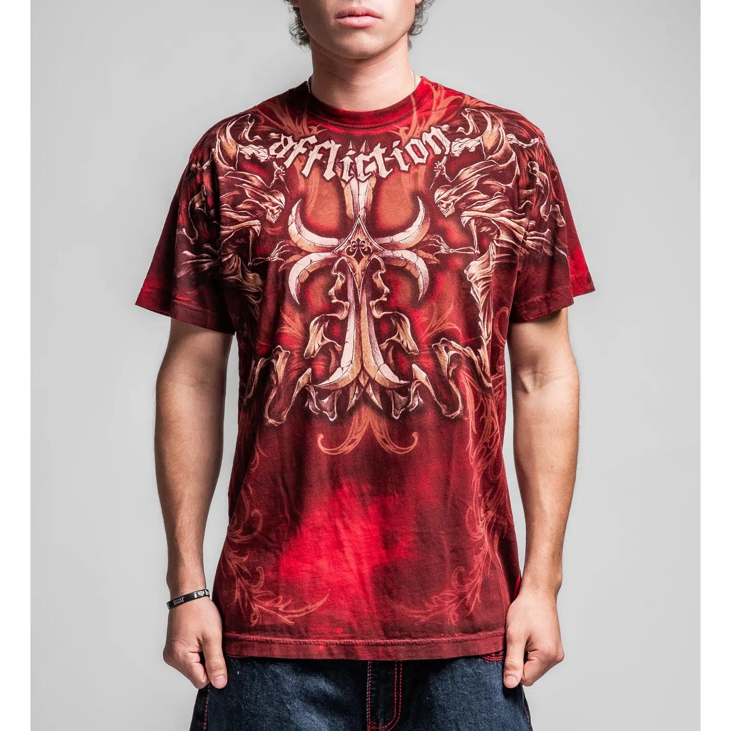 Affliction Men's T-shirt Jump