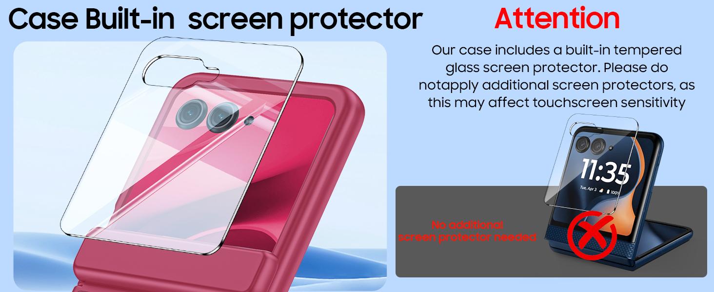 Vizvera for Motorola Razr Case with Card Holder RFID Blocking,Hinge Protection,Screen Protector,Rugged Anti-Scratch Shockproof Phone Case，Motorola Razr 2024/Razr 2026 /Razr 2025 #SummerVibes #Built for Tech Enthusiasts，phone case，TikTokShopDealsforYouDays