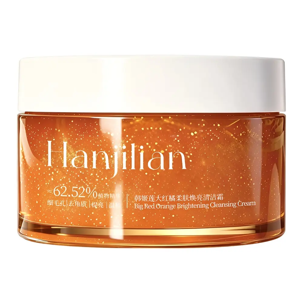 Foaming Cream Cleanser with Green Tangerine & Vitamin C, Daily Facial Wash for Cleansing, Softening, and Radiant Skin, Bottle, Brightening Wash, Facial Cleansing, Adults