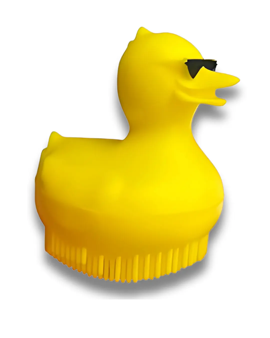 Duck Bath Toy with Body Scrubber