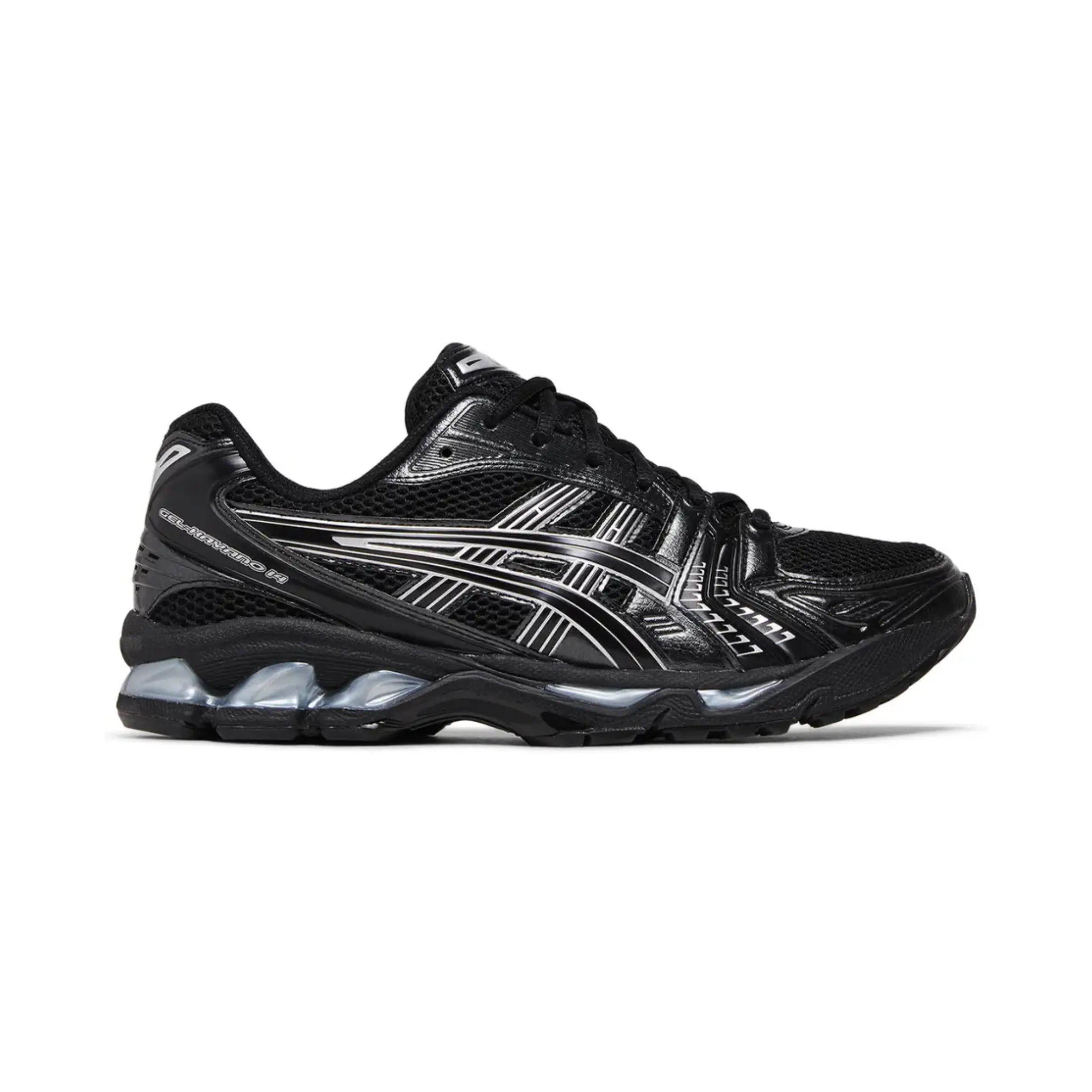 ASICS Gel Kayano 14 'Black Pure Silver' - Versatile Workout Sneakers, Running Trainers, Trainer Runner Shoe for Walking & Sports Activities, Versatile Running, Walking Running Sneakers, Casual Outfits, Breathable, All-Day Support, Laces, Running Athletic