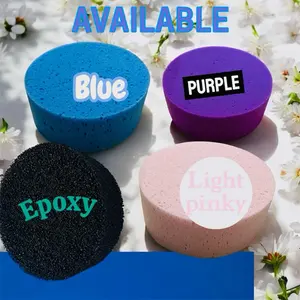 Round colorful sponge for diy uses Round colorful sponge for diy uses