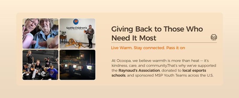 Ocoopa Hand Warmers Rechargeable 2 Pack 2025 Upgraded 5000mAh Electric Portable Pocket Heater with 3 Modes & 16h Runtime Ideal for Skiing Hunting & Christmas Gift Ocoopa Hand Warmers Rechargeable 2 Pack 2025 Upgraded 5000mAh Electric Portable Pocket Heater with 3 Modes & 16h Runtime Ideal for Skiing Hunting & Christmas Gift