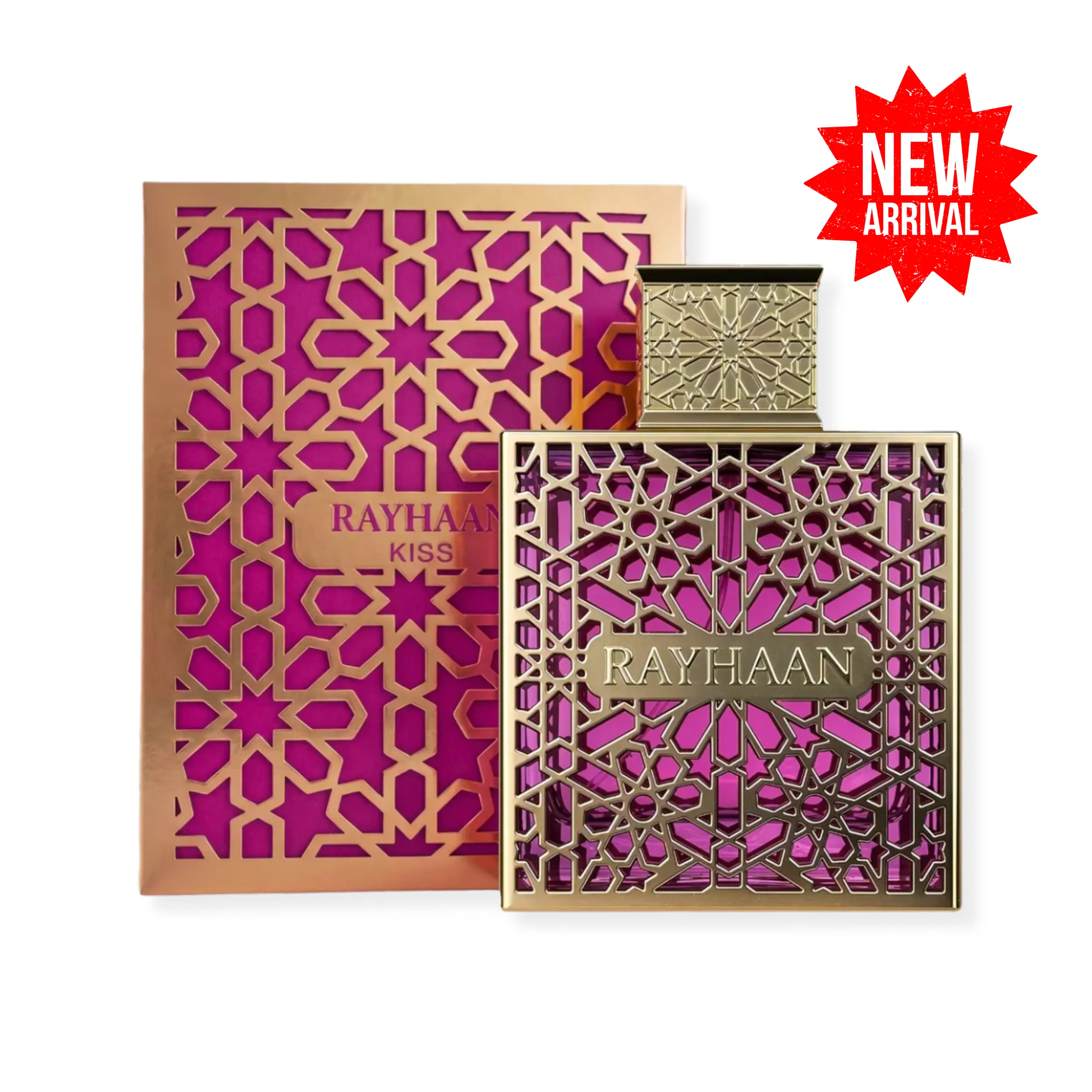 RAYHAAN Kiss Eau De Parfum for Women, Youthful Strawberry Scent, A Daily Signature Scent with Coconut Musk & Vanilla, 100ml, Coconut Musk Perfume, Floral Musk Perfume