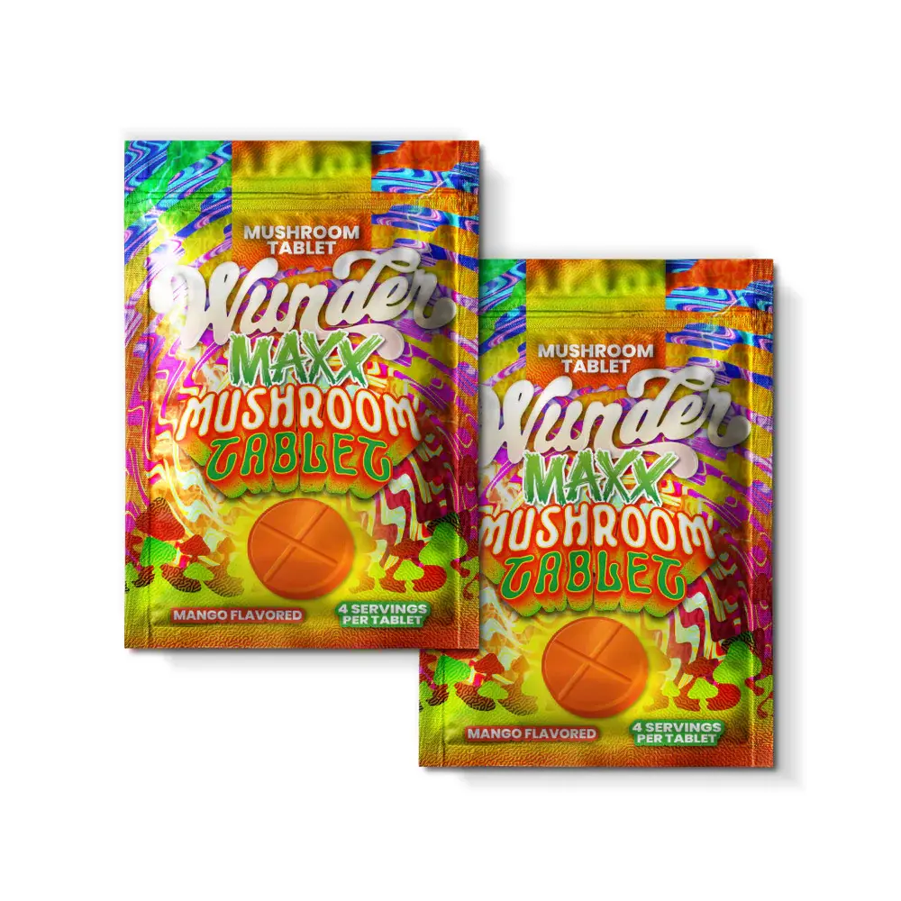 Wunder Mango Mushroom Natural Edible Tabs Maxx Strength - 1 Ct Fruit