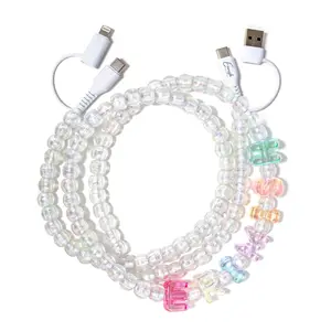 Beaded Phone Charger Block Party Custom