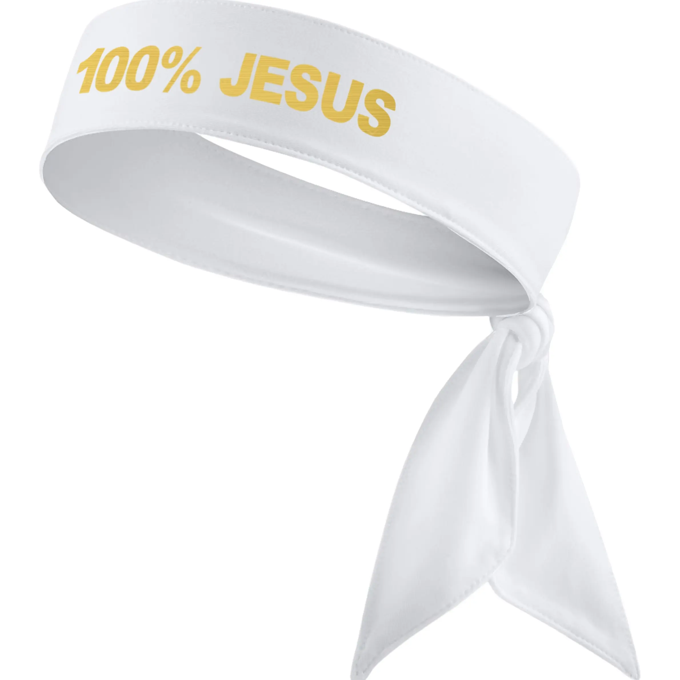 White/Gold Headband