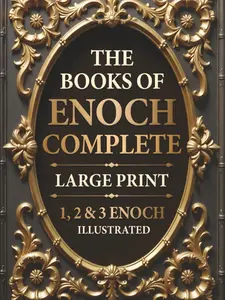 The Books of Enoch Complete LARGE PRINT (Illustrated): 1, 2 & 3 Enoch With Authentic Illustrations, Insightful Introductions and Commentary