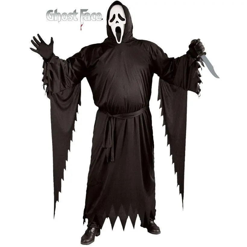 Scream Ghostface® Robe & Mask - Officially Licensed - Costume - Adult Plus