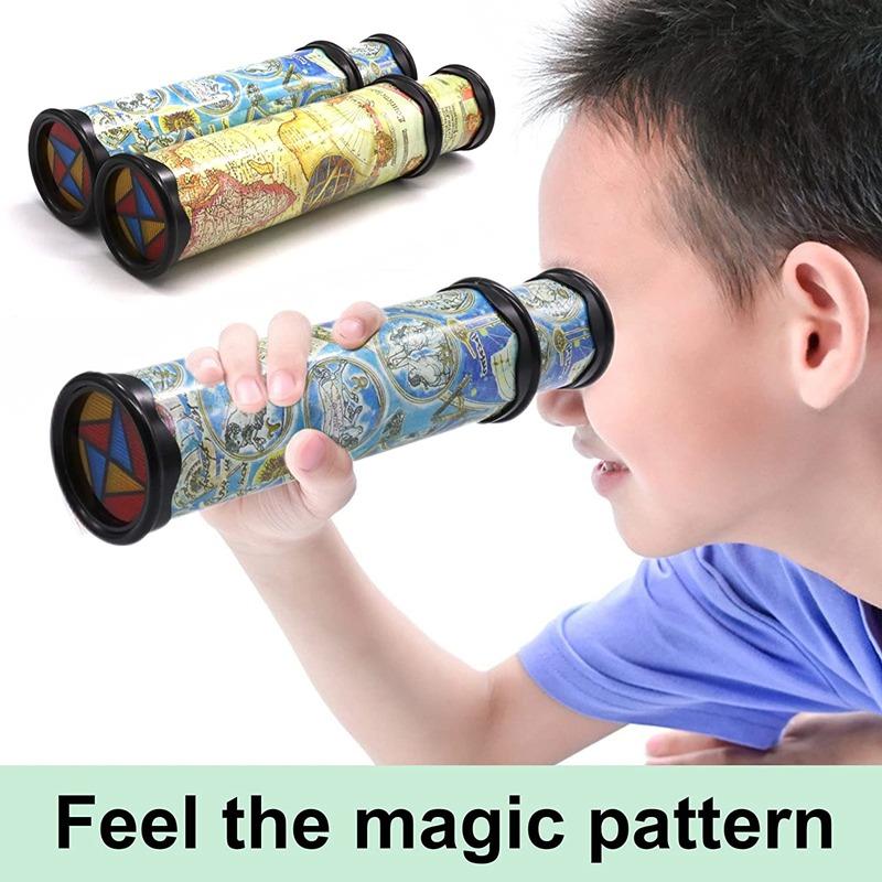 Classic Kaleidoscope Toy - Stretchable Long Design for Boys & Girls - Perfect Gift for Kids of All Ages, Christmas, Halloween gifts