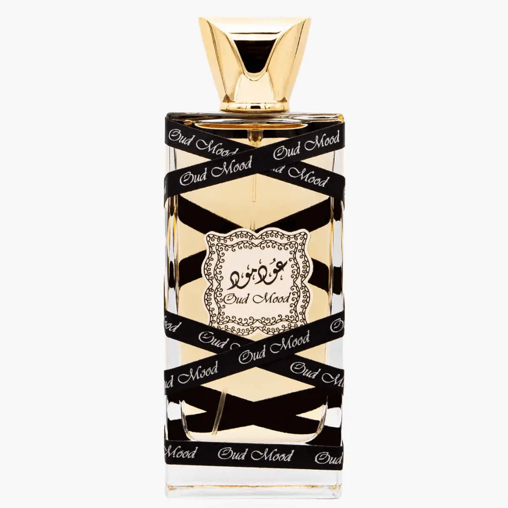 Oud Mood EDP - 100ML (3.4oz) by Lattafa (WITH VELVET POUCH)