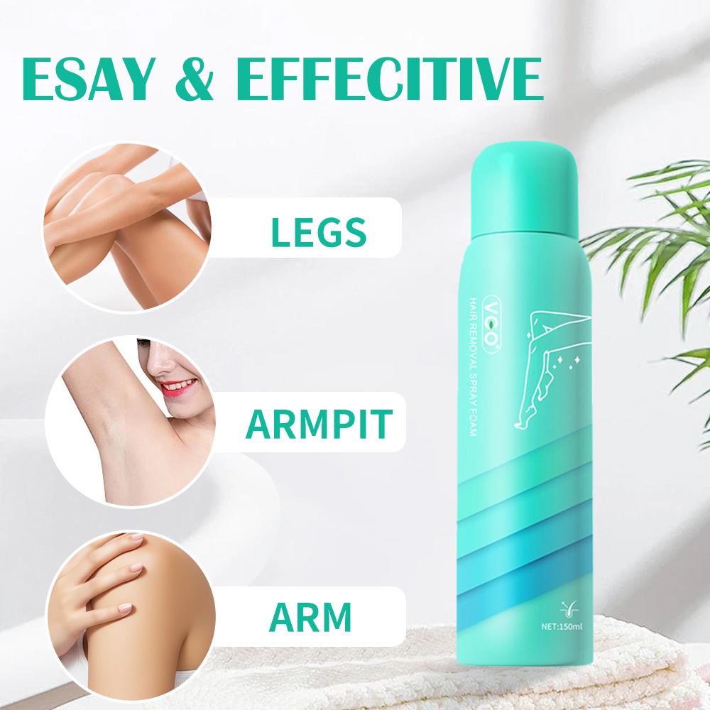 VGO-Hair removal spray foamMousse hair removal Rapid conditioning Non- irritating-A Body Care Wax