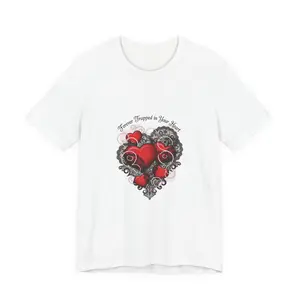 Gothic Romance Heart Tee | 80s Nostalgia, New Romantic Valentine Punk