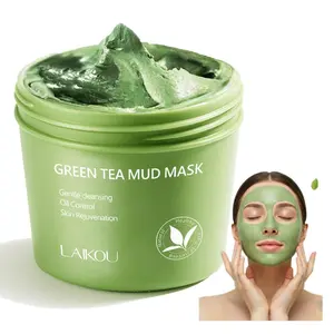 LAIKOU Bubble Deep Mask Bubble Clay Mask for Face Carbonated Bubbles within 3 Minutes for Deep Cleansing Pores & Blackheads Natural Ingredients White Clay Mask Skin Repair