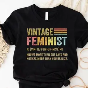 Feminist Shirt, Feminism Gifts, Feminist Description Shirt, Empowered Women, Equality, Women Rights, Girl Power, Full Colors short n sweet outfits
