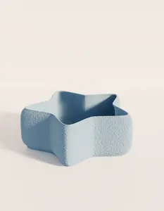 Happy Star Tray - Stackable 3D Printed PLA Filament 5x2 Inches for Desk Kitchen Counter Organization