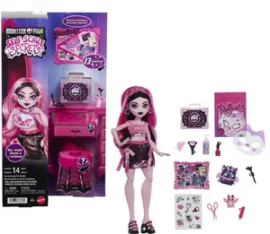 Mattel Collectible - Monster High Self-Scare Secrets Draculaura Fashion Doll & Accessories  [COLLECTIBLES] Paper Doll, Collectible