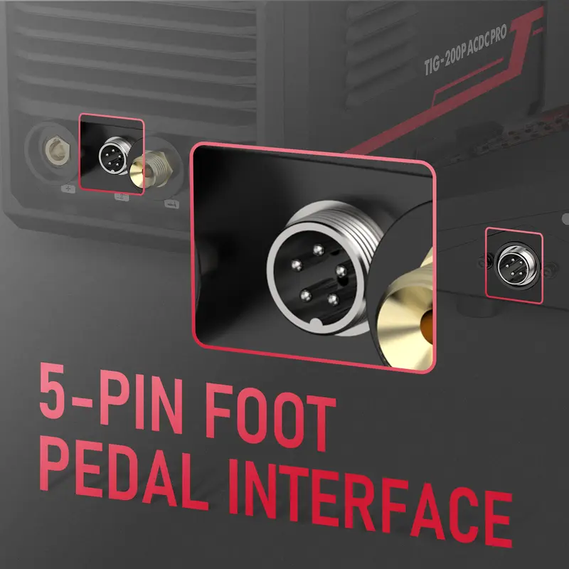 Product Introduction of YESWELDER TIG-200P-ACDC-PRO Hybrid AC/DC Aluminum TIG Welder 200Amp | AC TIG/DC TIG/Mix TIG/Spot TIG/Pulsed TIG/Stick | HF Start 110/220V Dual Volts Welding Machine with Pulse 22