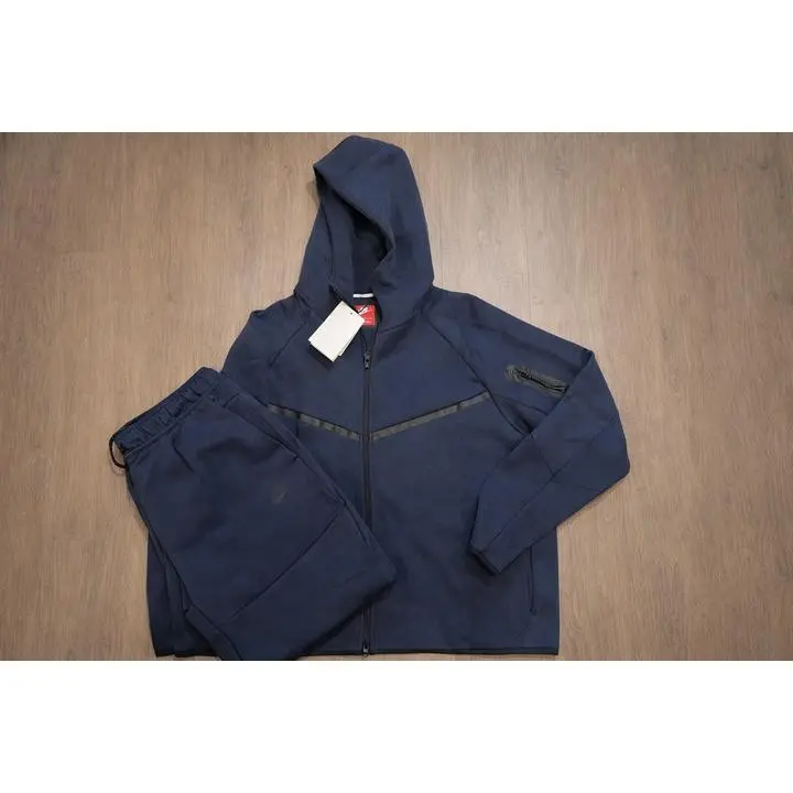 Navy Sportswear Tech Suit Set