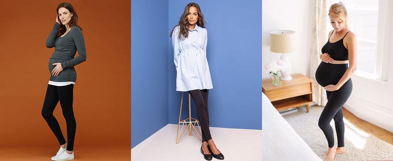 4 Packs Women's Maternity Leggings Over The Belly High Waisted Yoga Workout Pregnancy Pants Activewear For Women in Multiple Colors prenatal maternity clothing