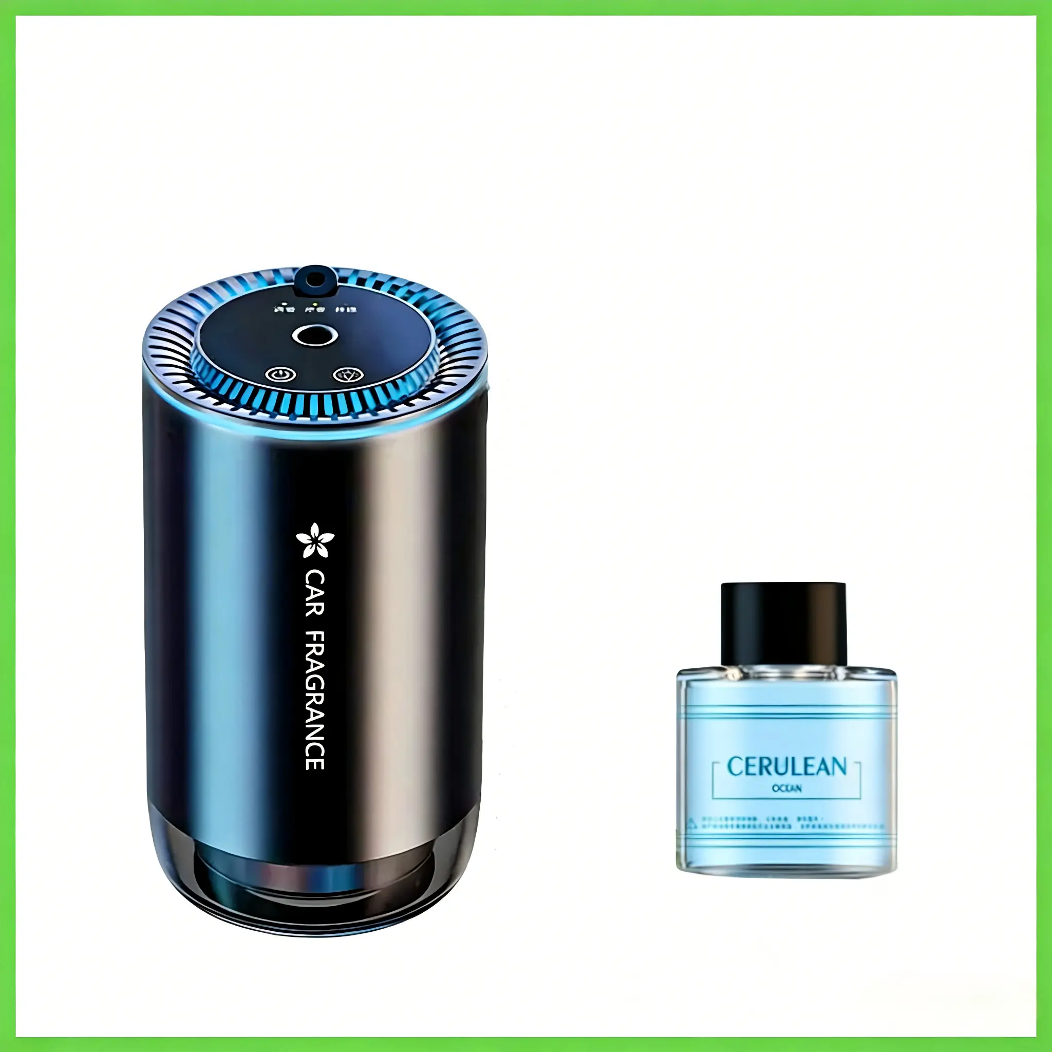 Intelligent Home Fragrance Machine - Rechargeable Aroma Diffuser with Forest, Cologne Scents for Home, Office, Car