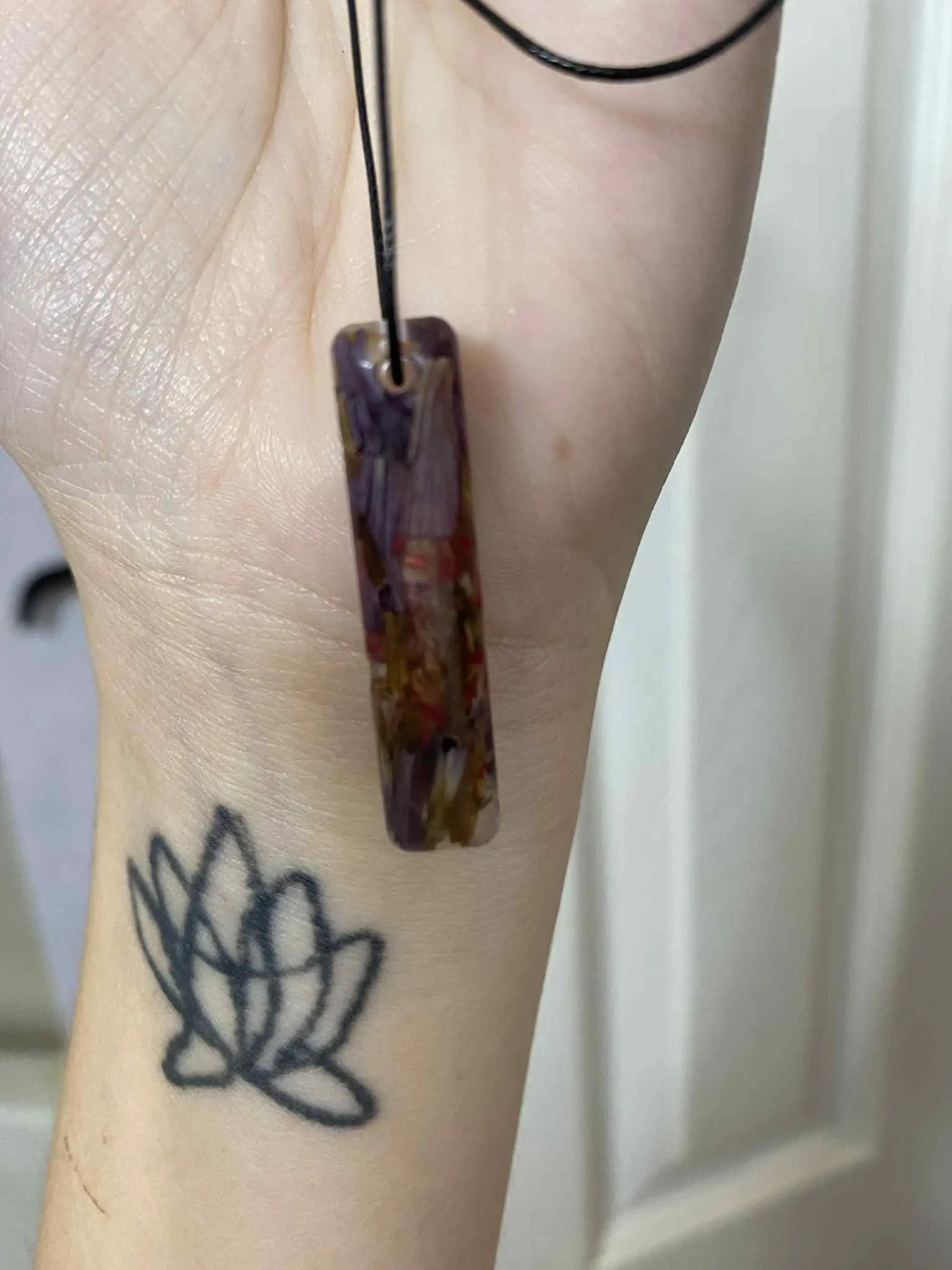 Resin Necklace Pendant - Simple Elegant Design Made from Resin Material