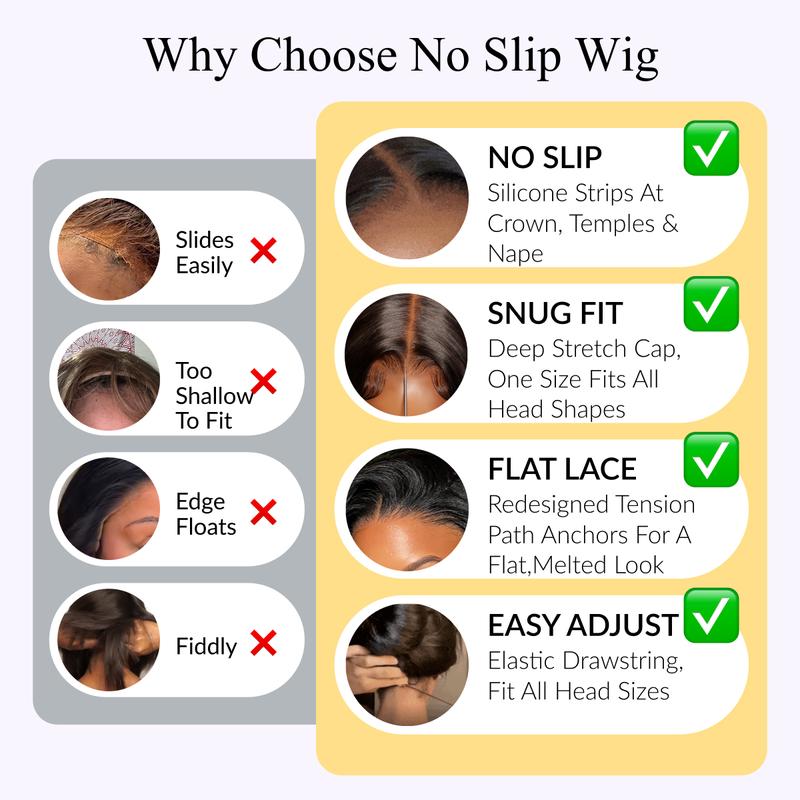 Sunber Highlight Balayage Blonde 7x5 Body Wave Pre Cut Lace Glueless Human Hair Wigs Put on and Go