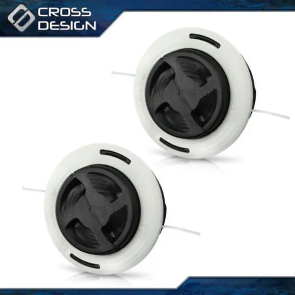 Backye 3-Pack Speed Feed 400 Trimmer Head – Replacement For Echo SRM-225, PAS-225, SRM-230 & More