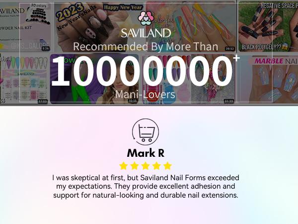 SAVILAND Nail Polish Organizer Bag: PU Leather Nail Storage Case Holds 30 Bottles & Nail Lamp, Holographic Nail Supply Organizer for Nail Polish Tools Nail Tech