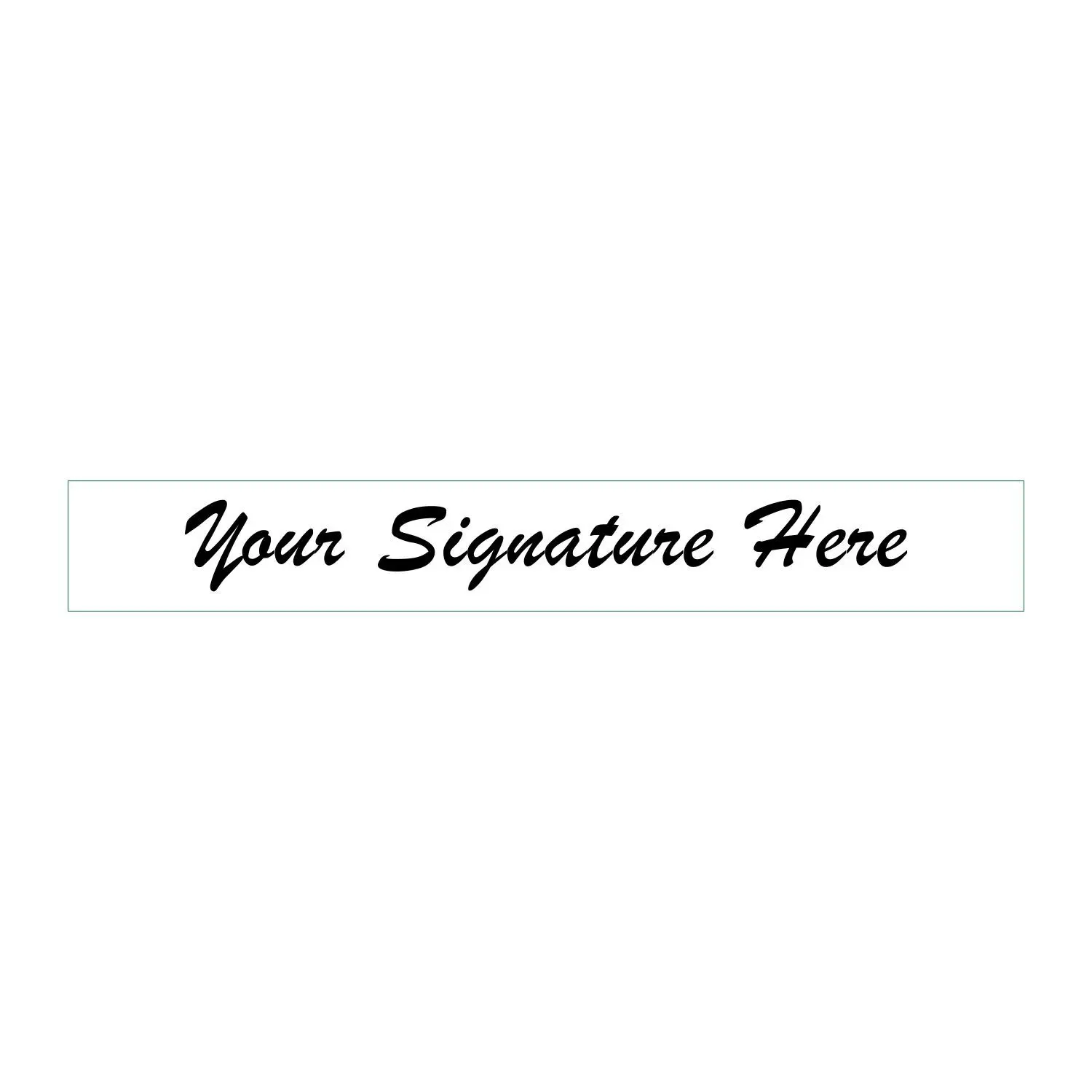 Trodat 4916 - 3/8” x 2-3/4” - Custom Single Line Stamp - Self Inking - Long Narrow Stamp - Signature Stamp