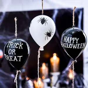 Festive "Floating" Halloween Hanging Balloons Spooky Porch Mantel Decor