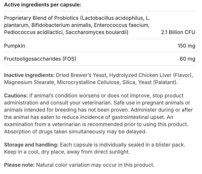 PetLab Co. Cat Probiotic Probiotic Supplement – Daily Support for Digestive & Gut Health